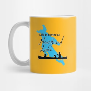 Life is better at Newfound Lake Mug